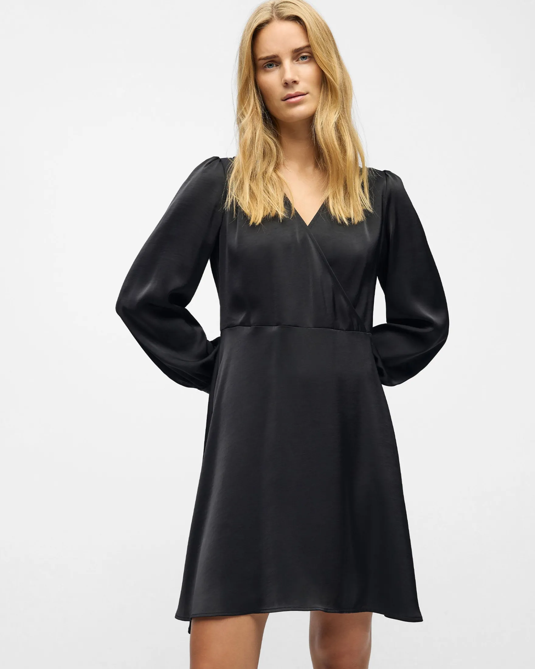 OBJCHILLI LS SHORT DRESS