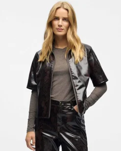 OBJEBBA S/S LO SNAKE TOP