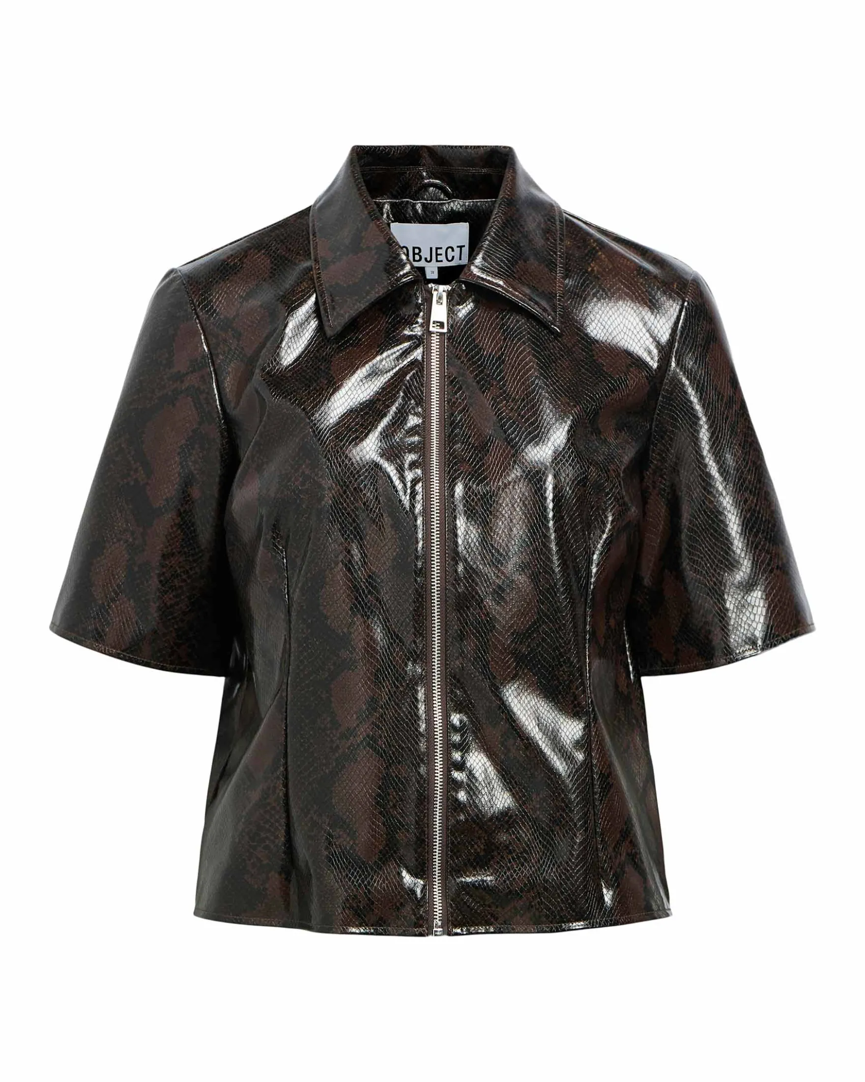 OBJEBBA S/S LO SNAKE TOP