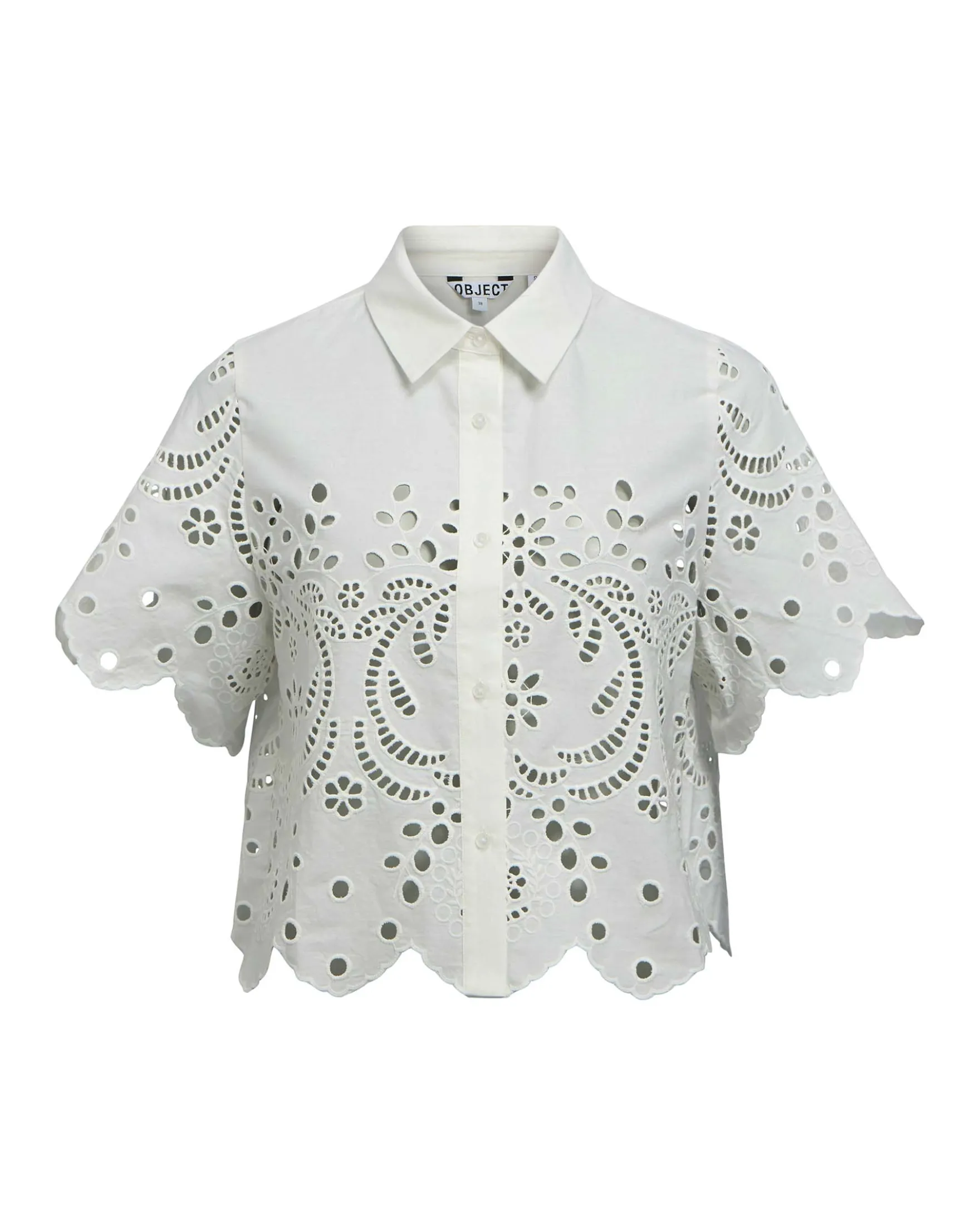 OBJELENA S/S CROP TOP