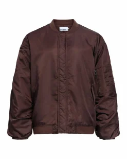 Objmary oversize bomber jacket