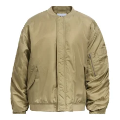 Objmary oversize bomber jacket
