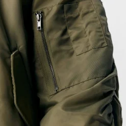 Objmary oversize bomber jacket
