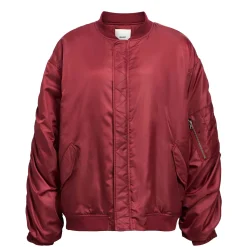 Objmary oversize bomber jacket