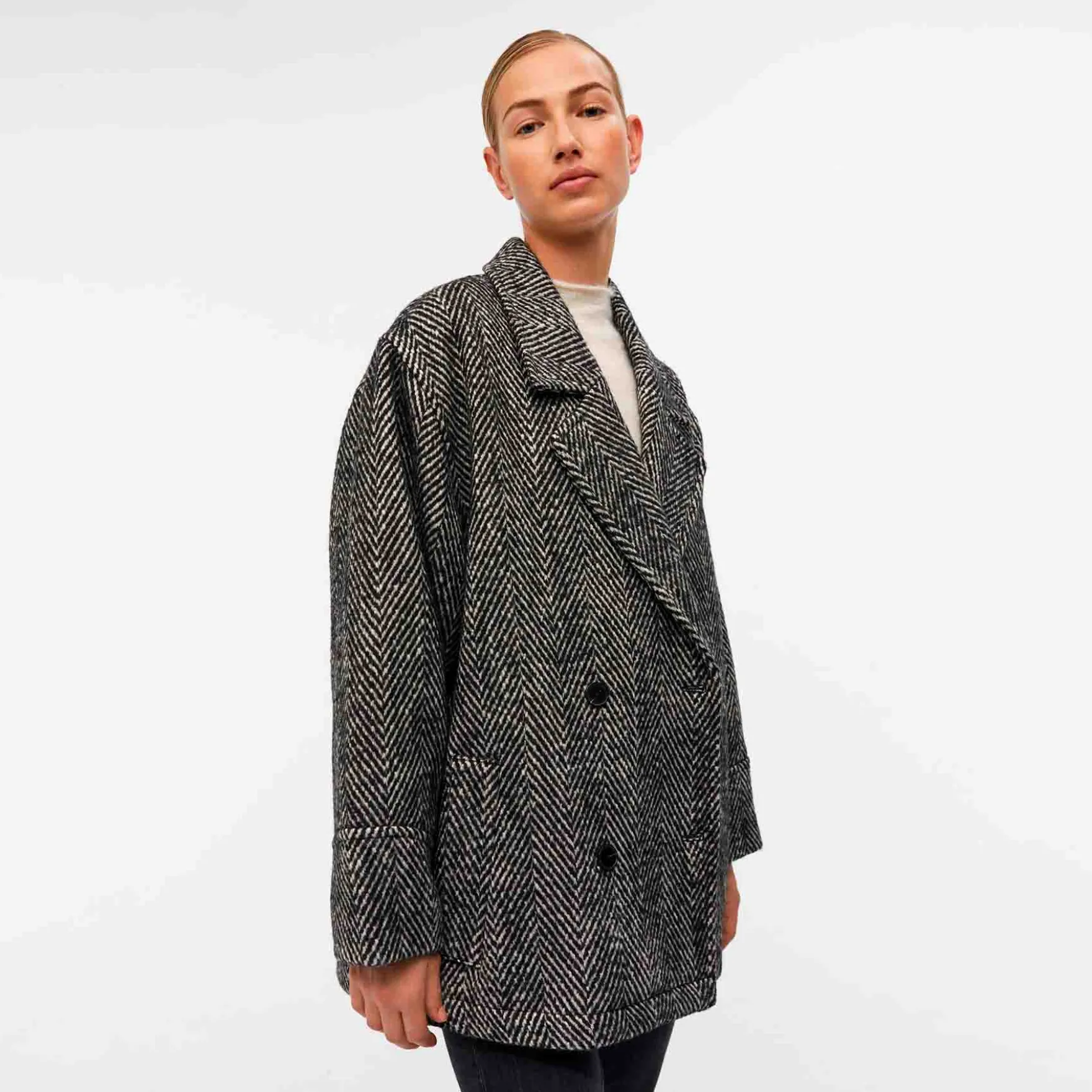 Objnilla oversize wool jacket