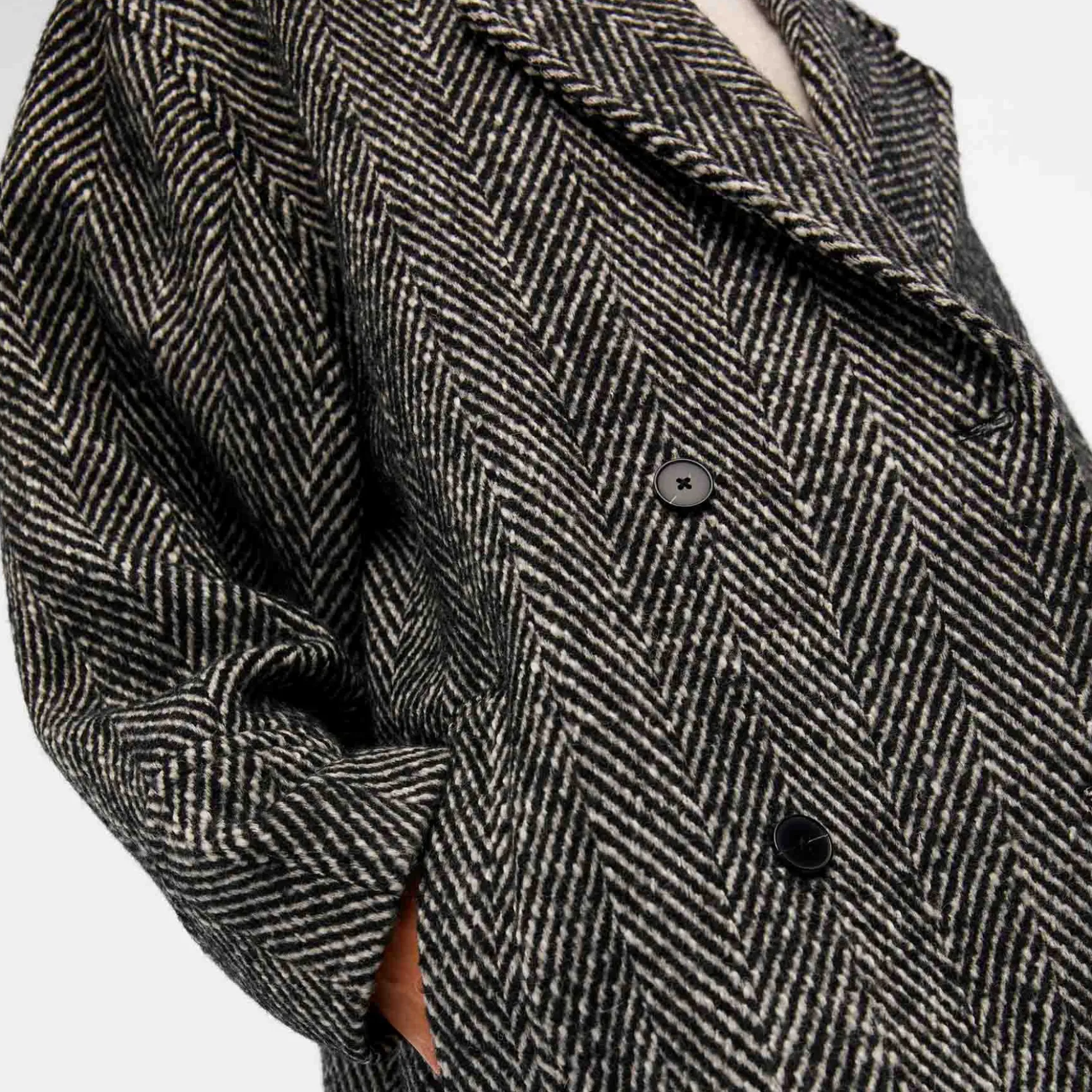 Objnilla oversize wool jacket
