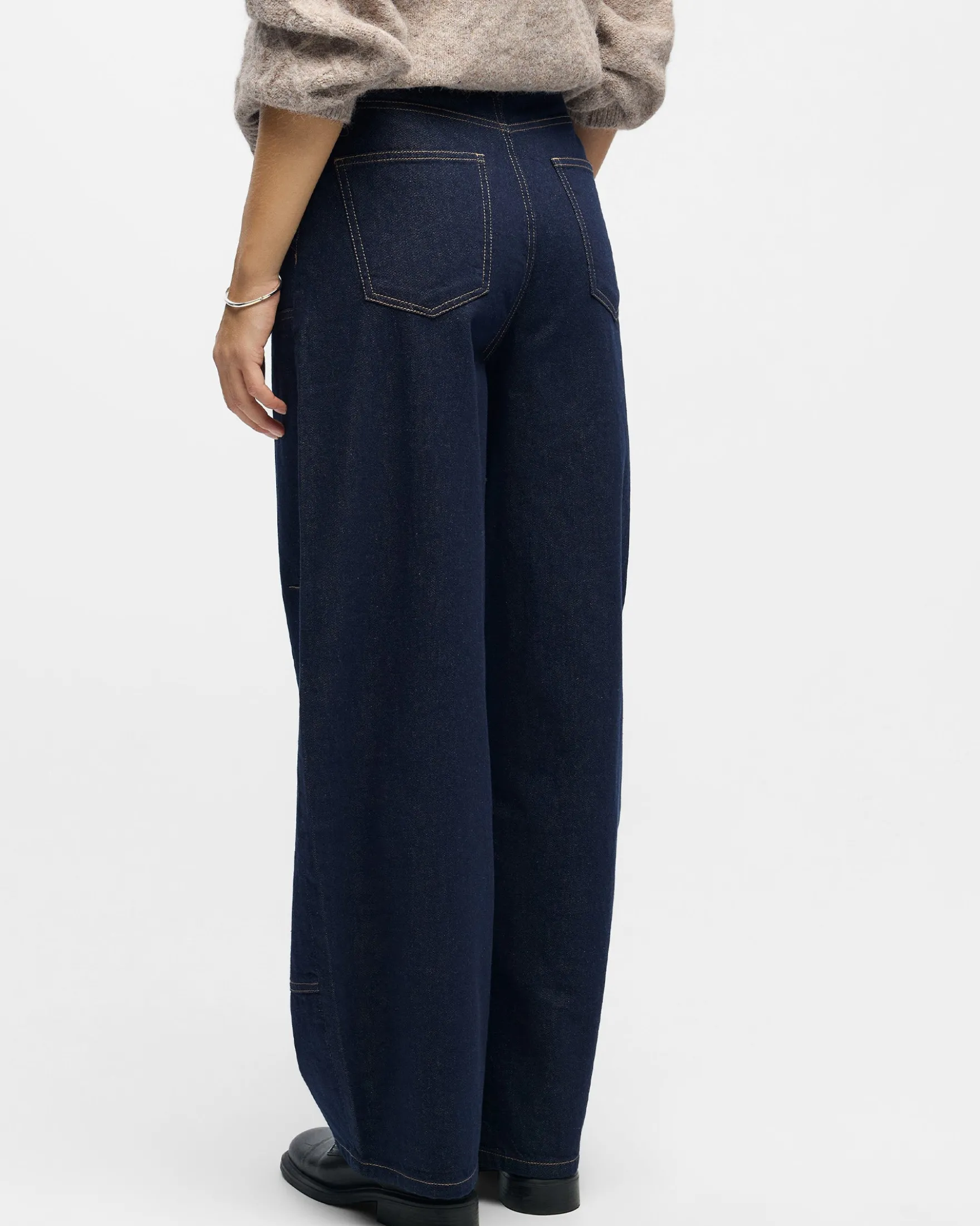 OBJRINSA BARREL JEANS