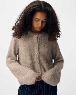 OBJSAGGIA RE L/S KNIT CARDIGAN