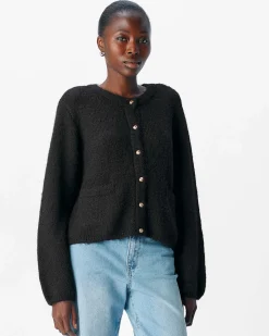 OBJSAGGIA RE L/S KNIT CARDIGAN