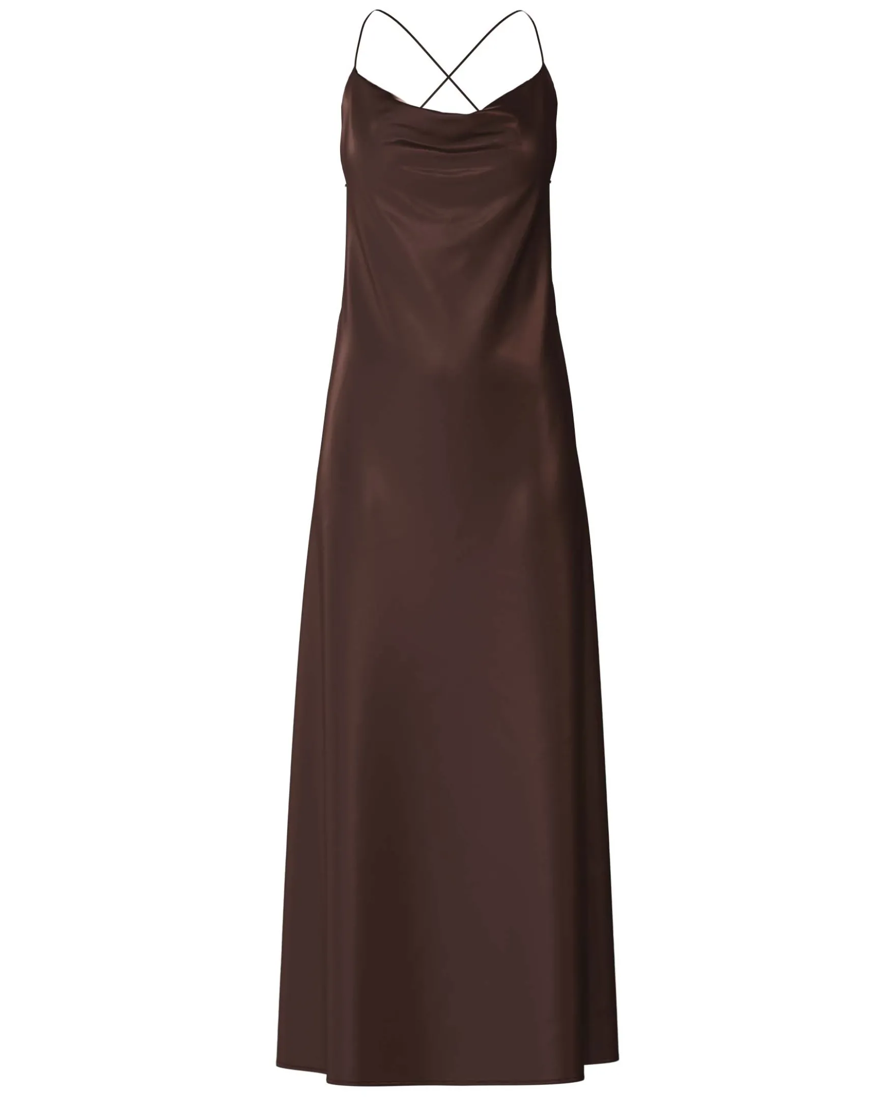 Objsally maxi slip dress