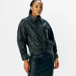Objscarlet biker jacket