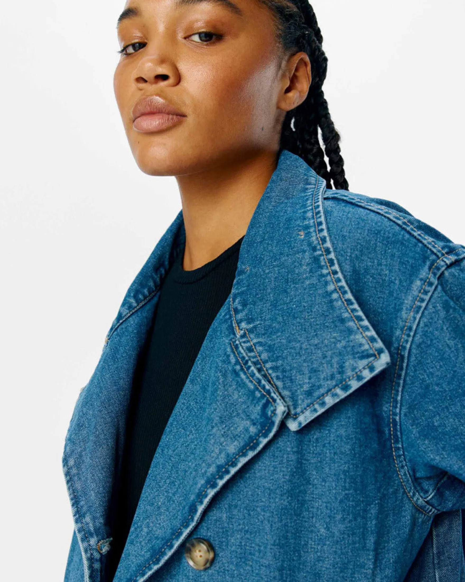 OBJTILLA GRO LO DENIM JACKET