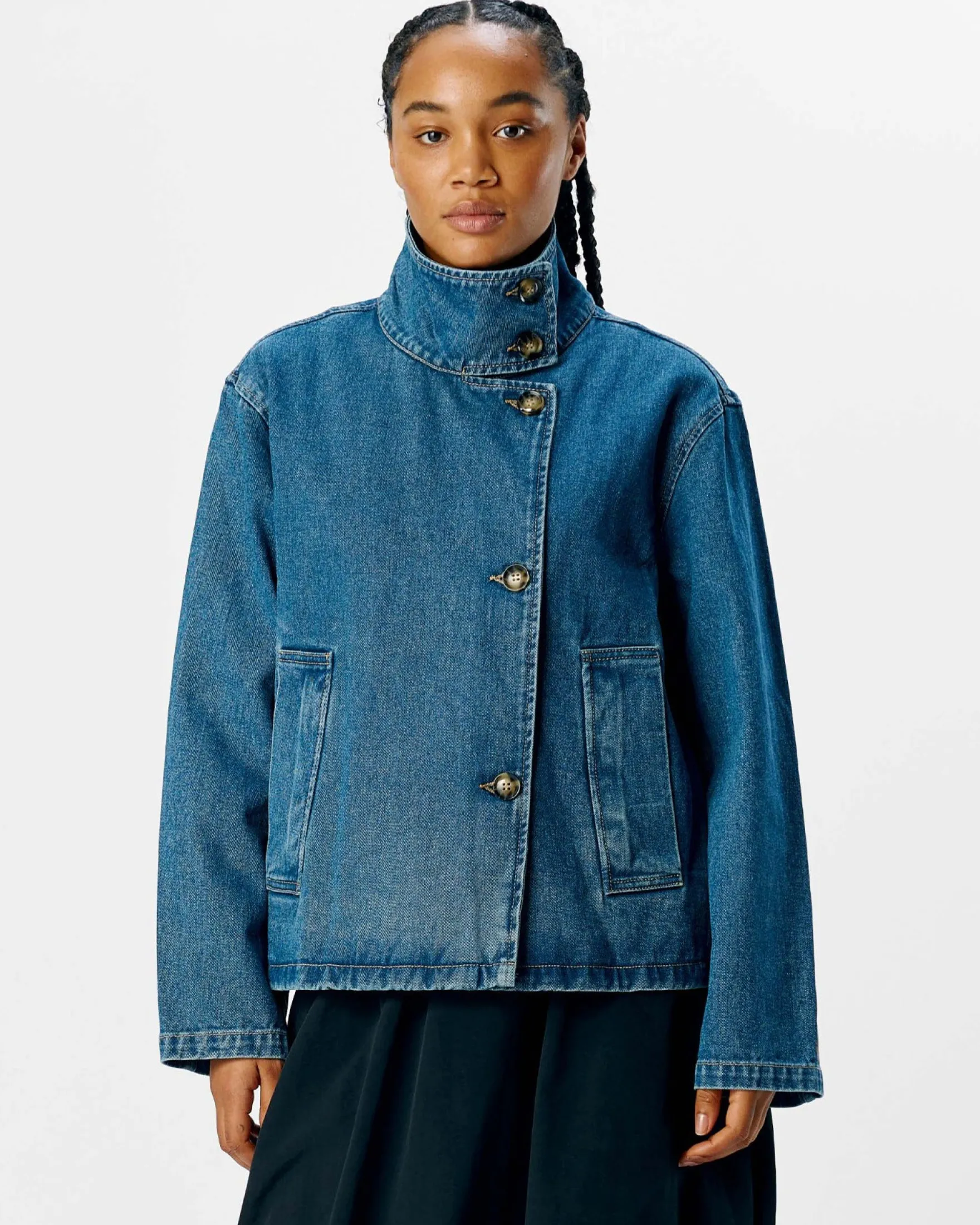 OBJTILLA GRO LO DENIM JACKET