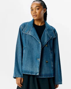 OBJTILLA GRO LO DENIM JACKET