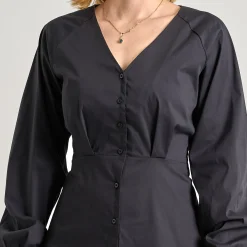 Objtutta sculpture l/s dress