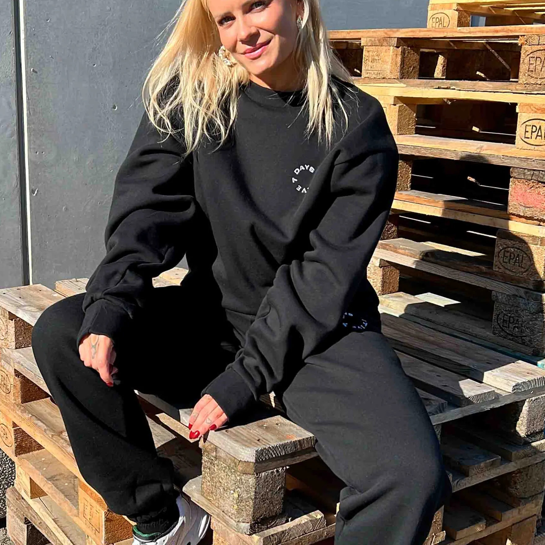 Organic regular sweatpants