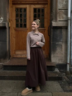 Paulie poplin skirt