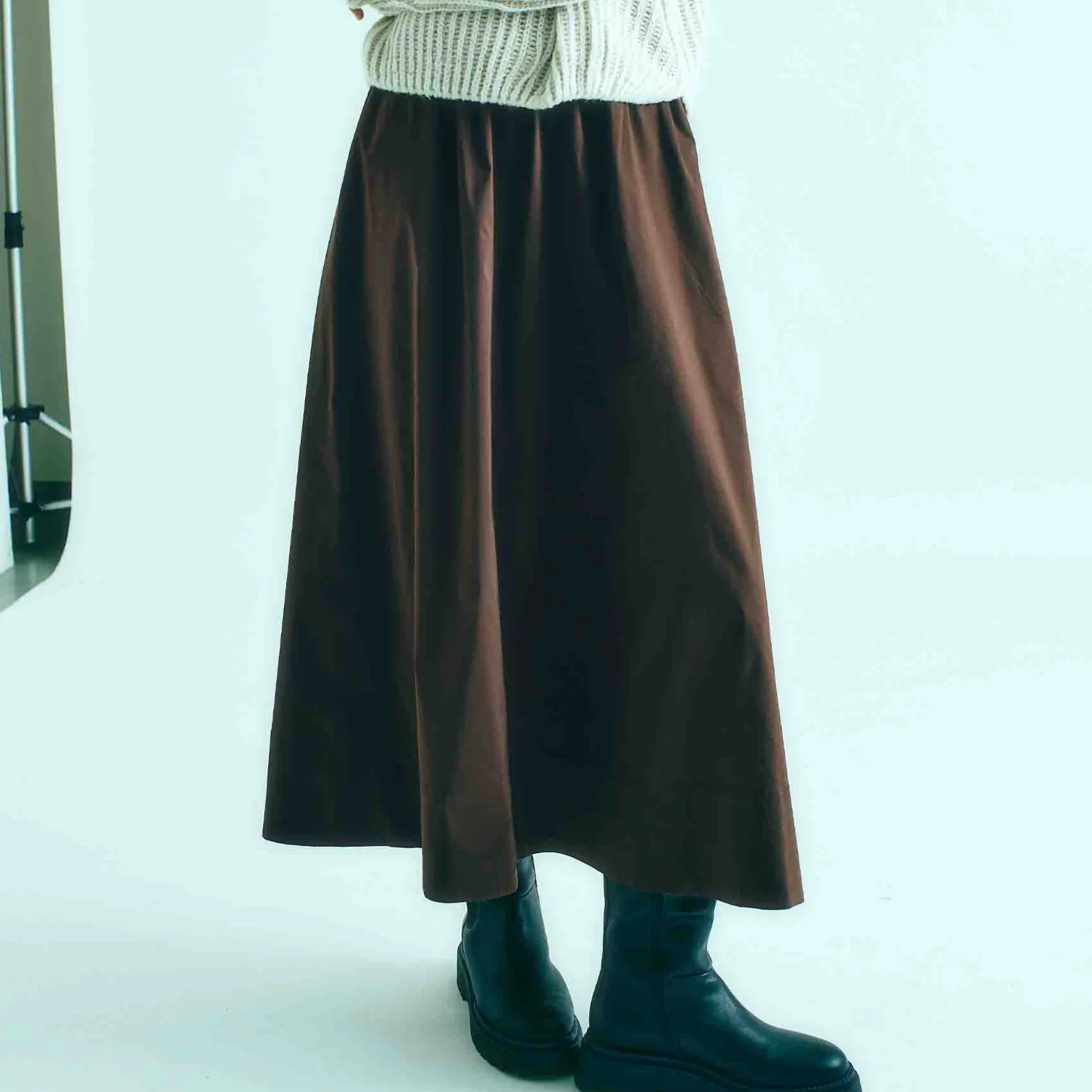 Paulie poplin skirt