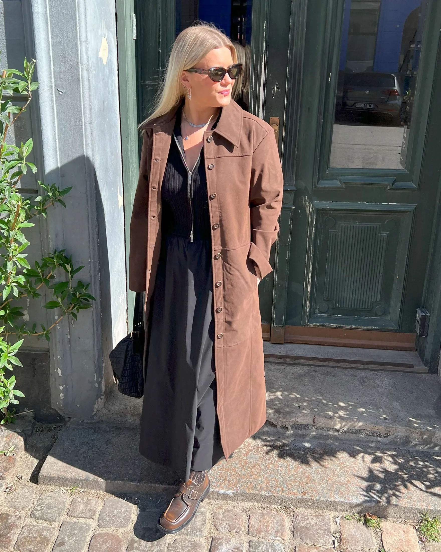 Paulie poplin skirt