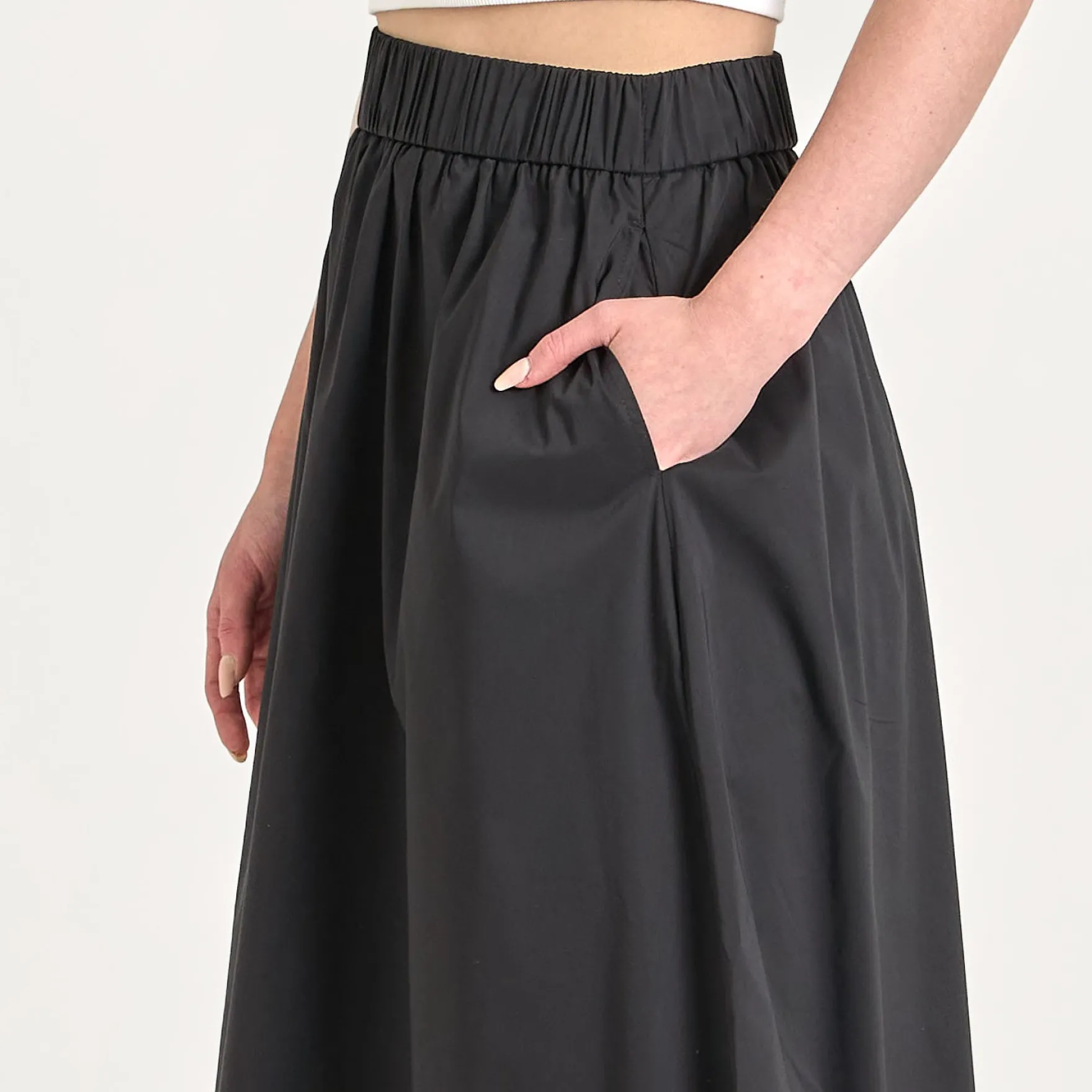 Paulie poplin skirt