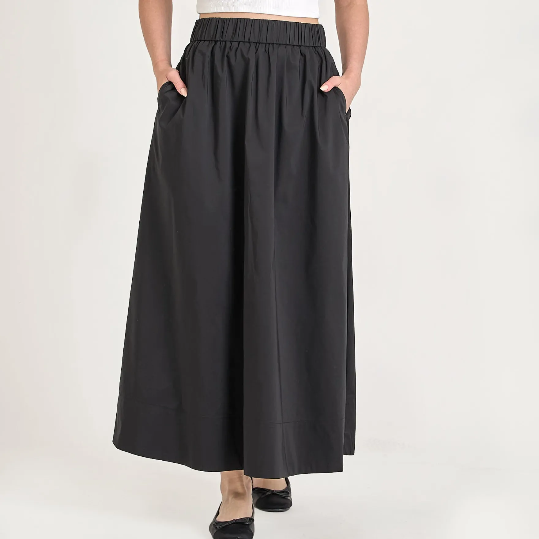 Paulie poplin skirt