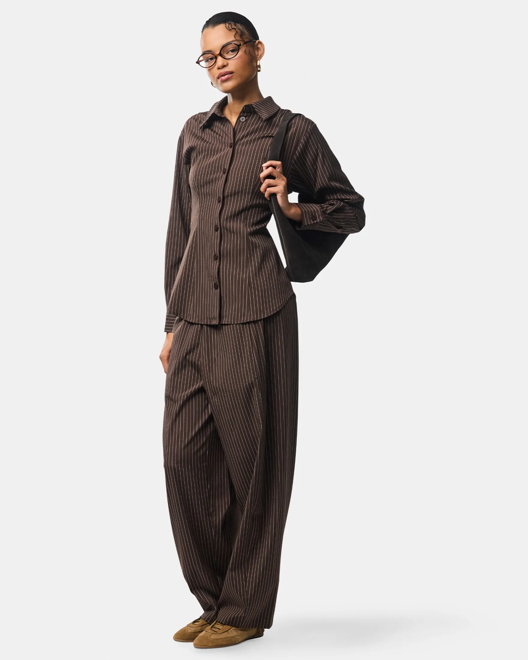 PCANJA LS FITTED SHIRT