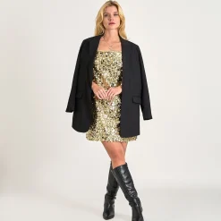 Pcdisco mini strap dress