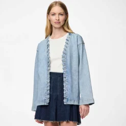 Pcfenda ls denim jacket