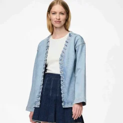 Pcfenda ls denim jacket