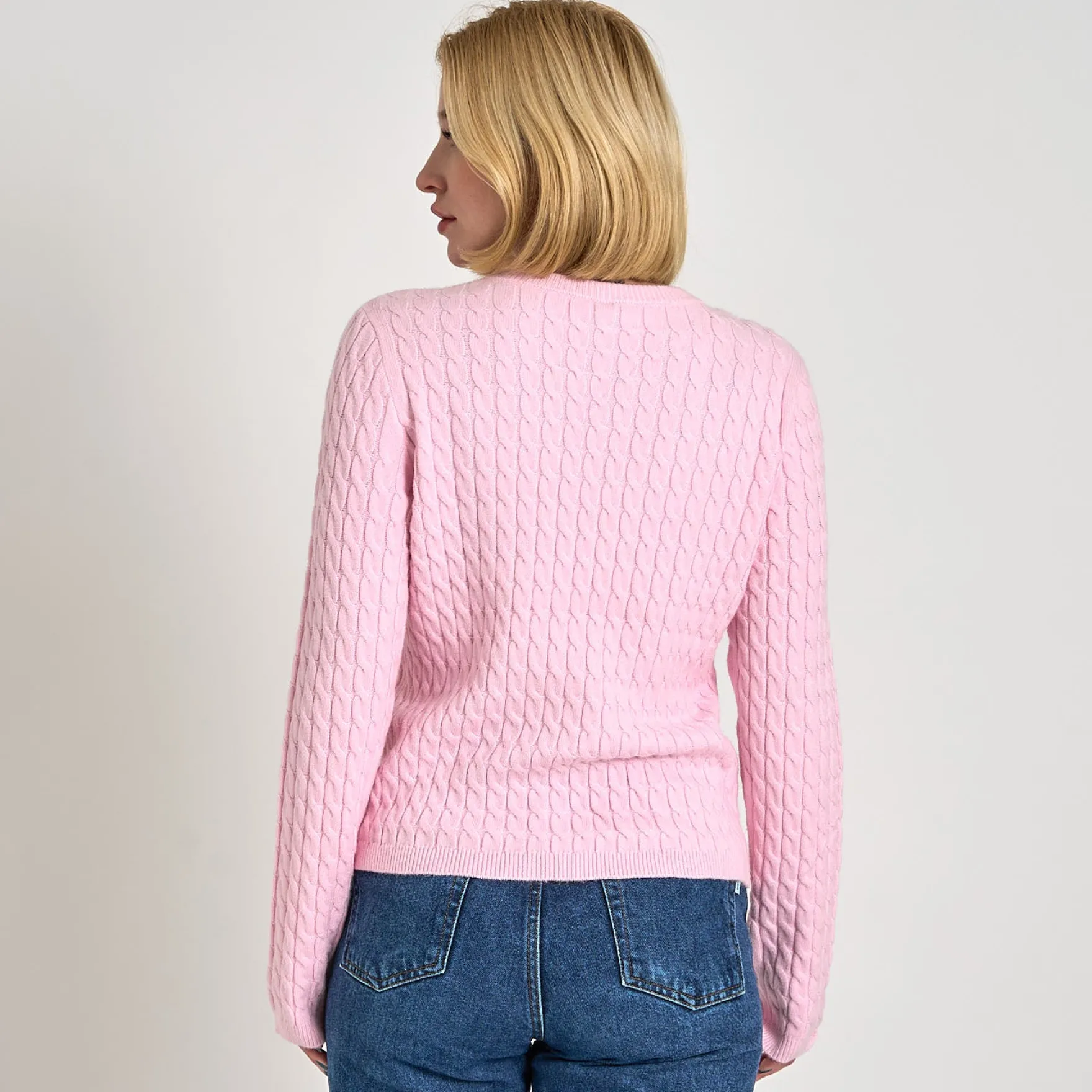 Pcfia ls cable knit