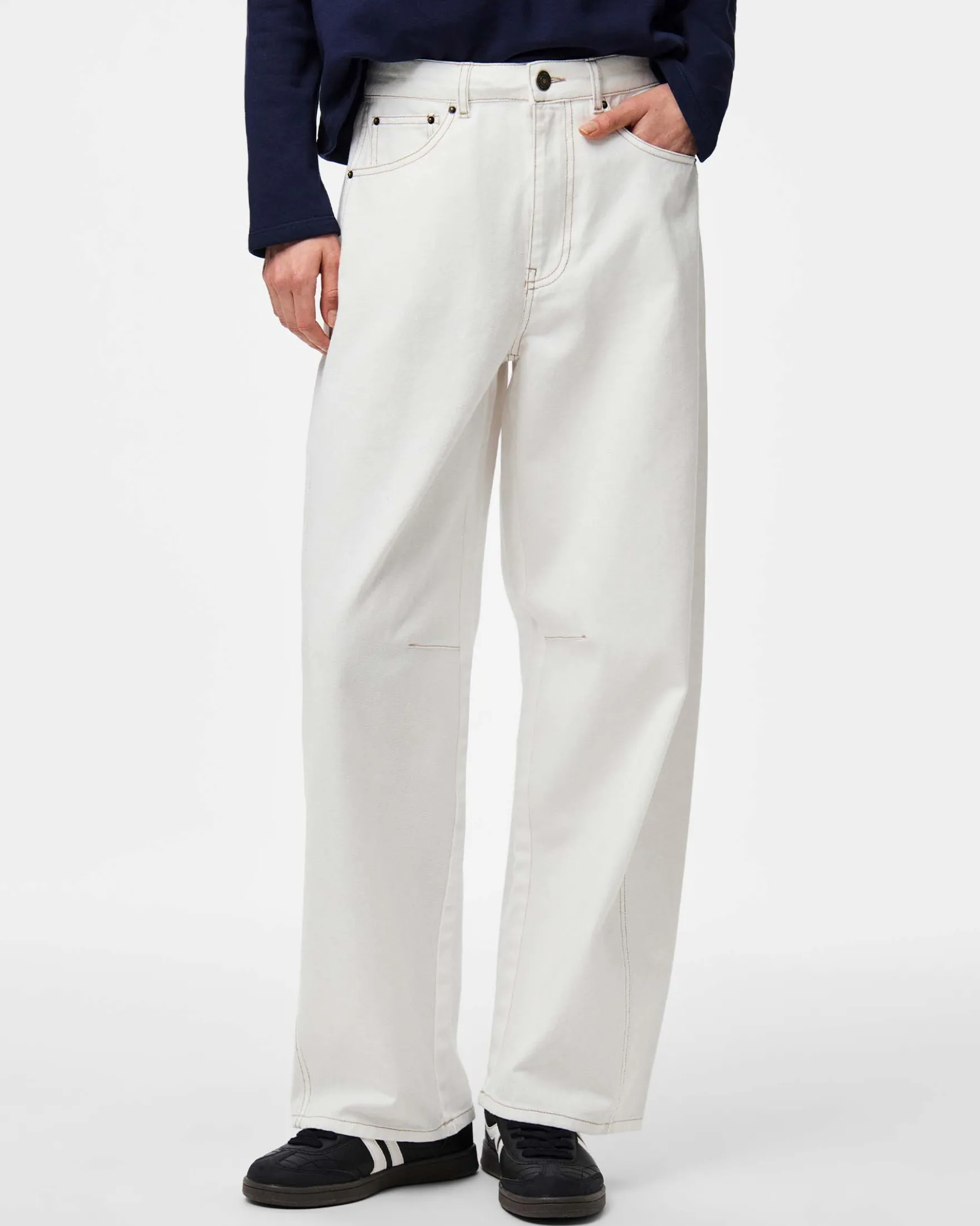 Pcfine mw barrel jeans