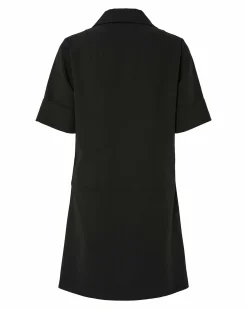 PCFRIDA SS V-NECK DRESS