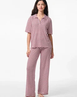 Pcjeya hw wide knit pants