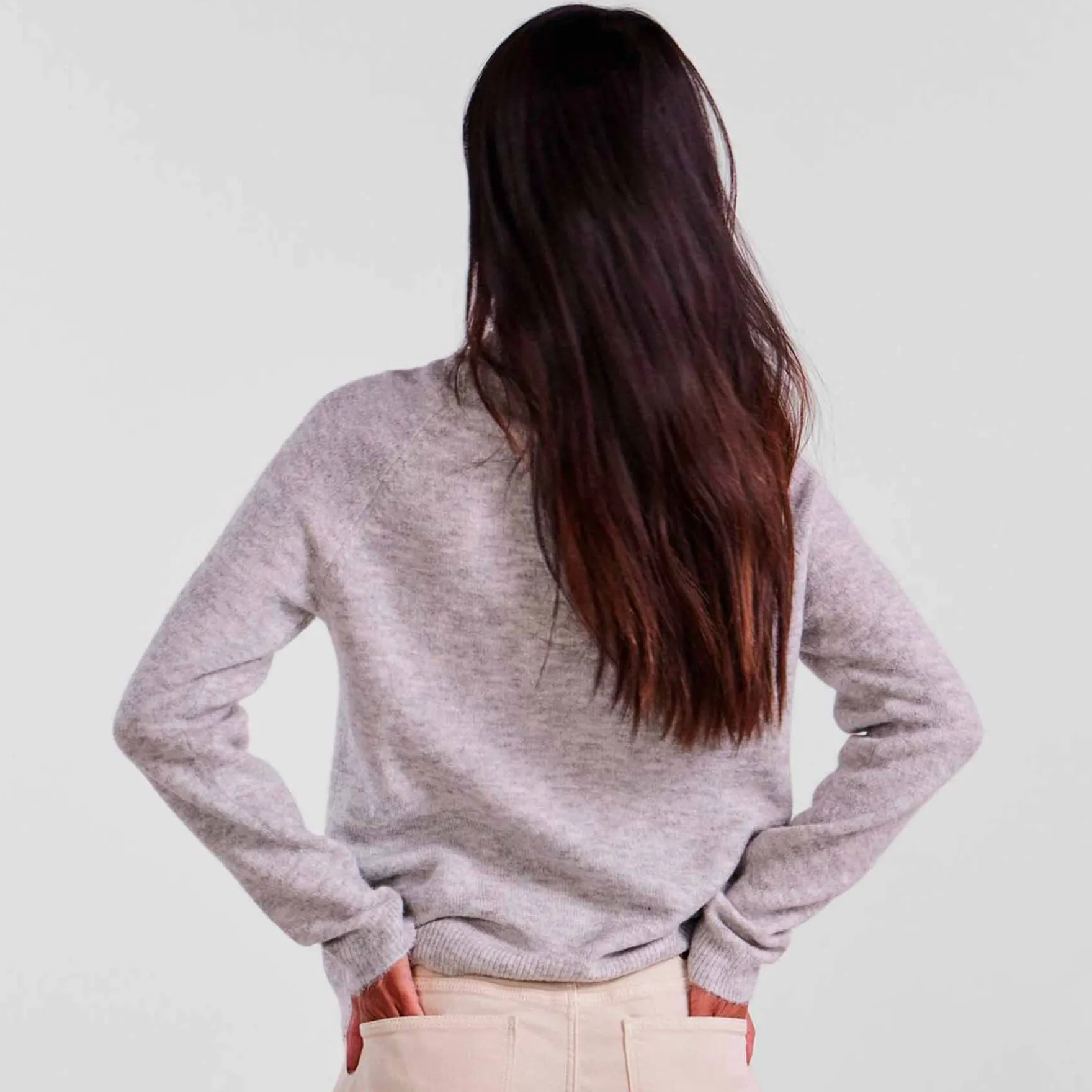 Pcjuliana ls o-neck knit