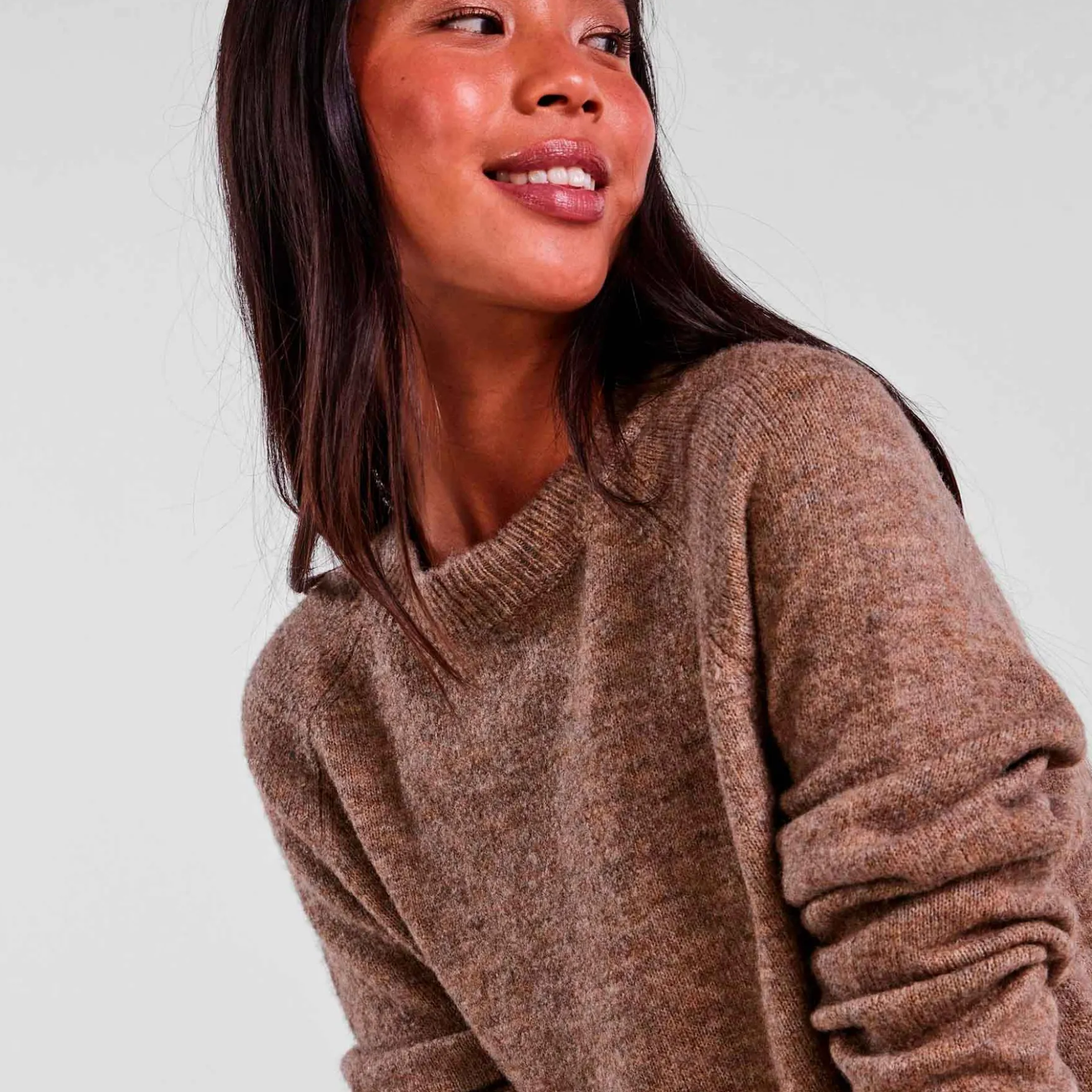 Pcjuliana ls o-neck knit