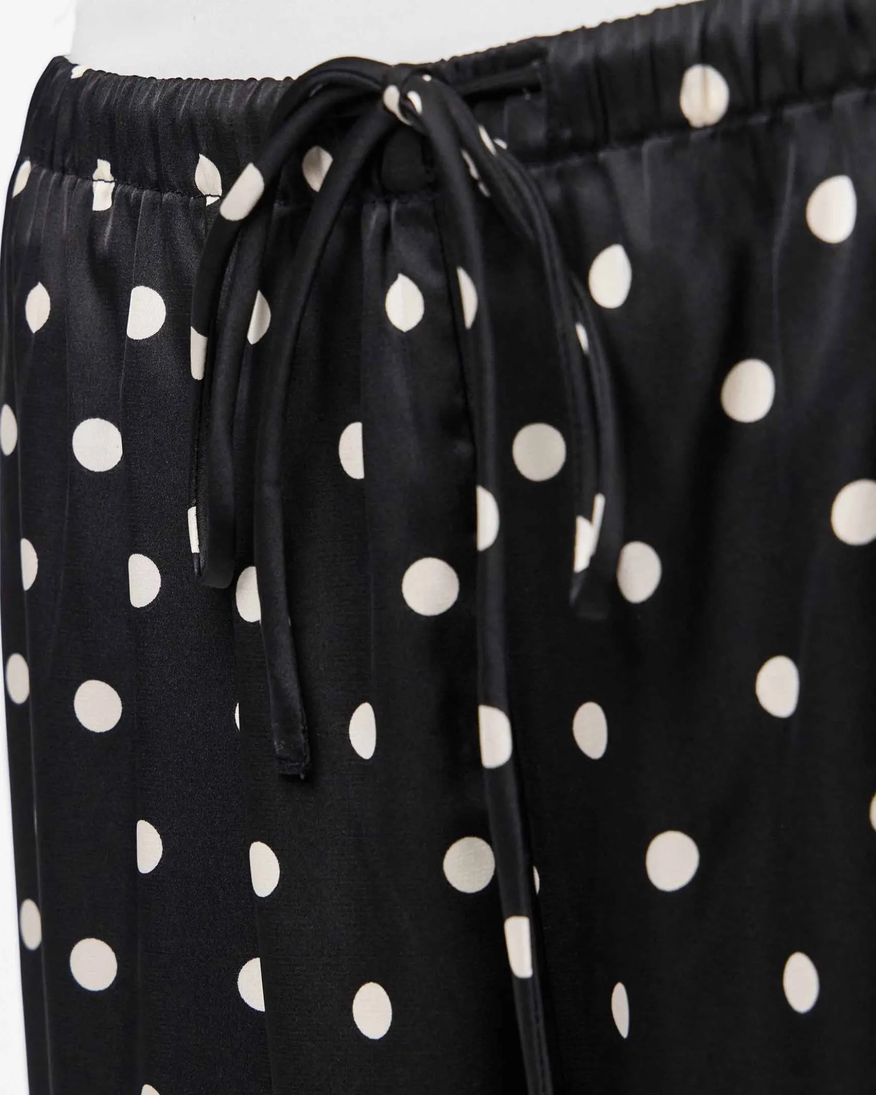PCJYTTA STRAIGHT SATIN PANTS