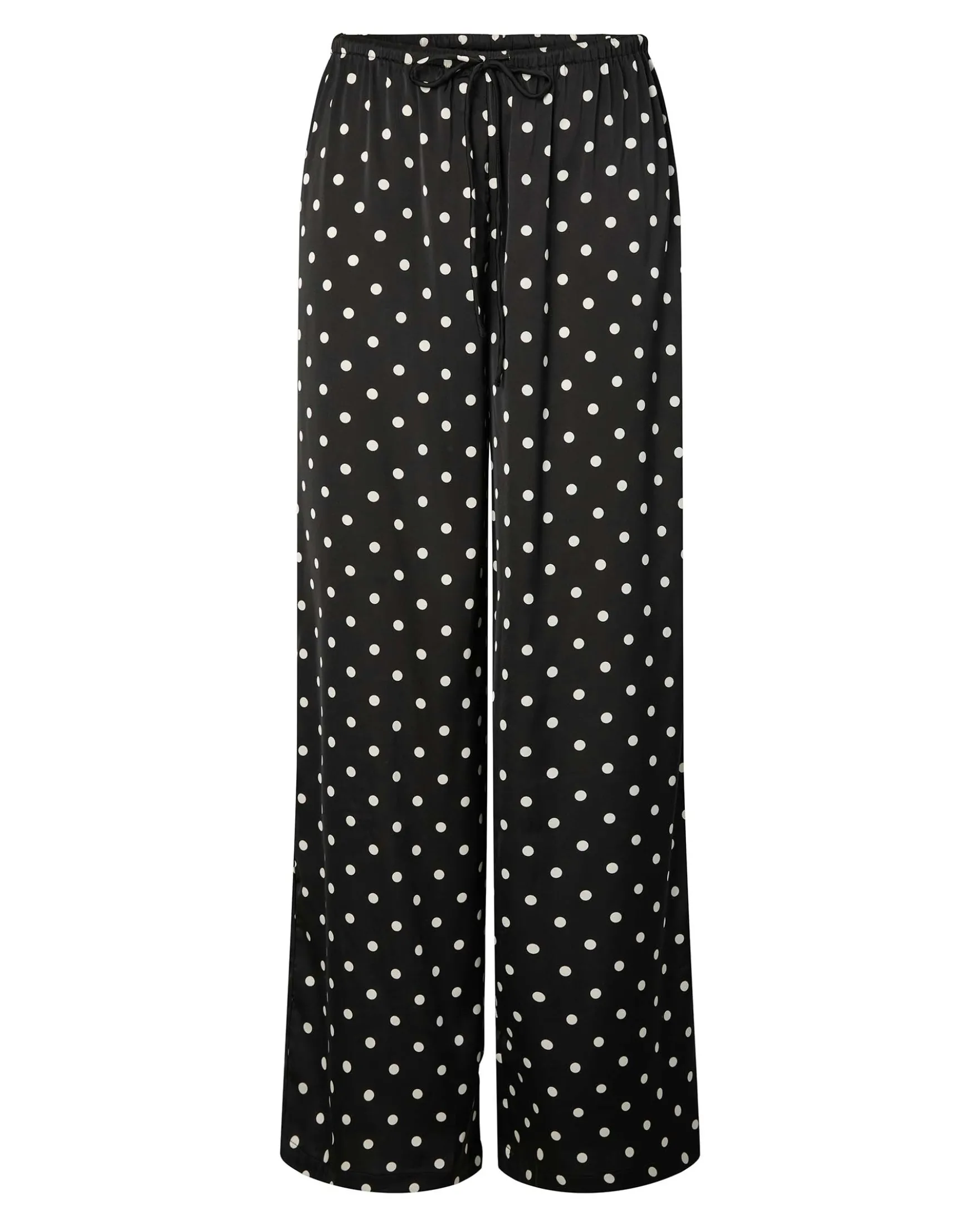 PCJYTTA STRAIGHT SATIN PANTS