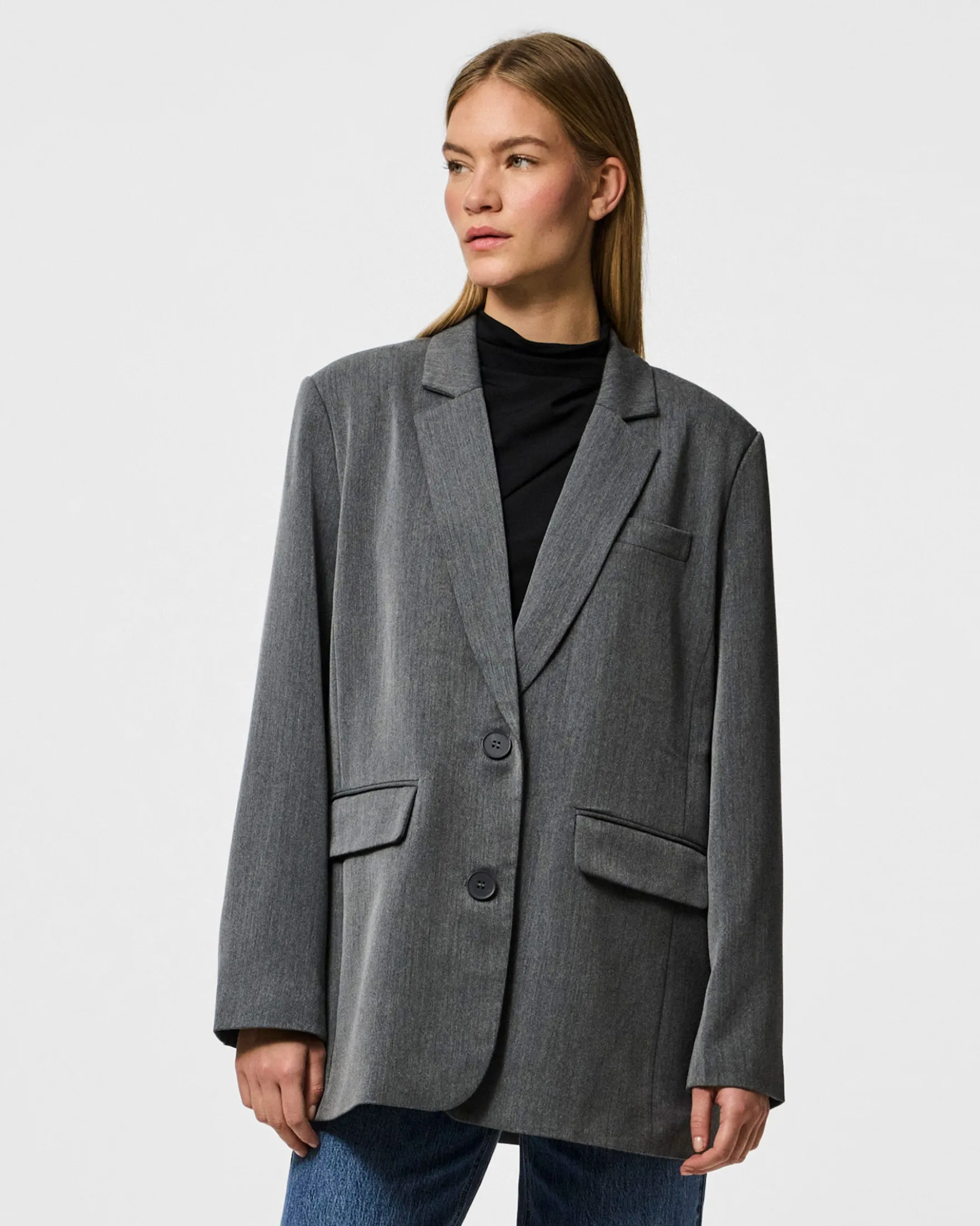 Pckamil ls loose blazer