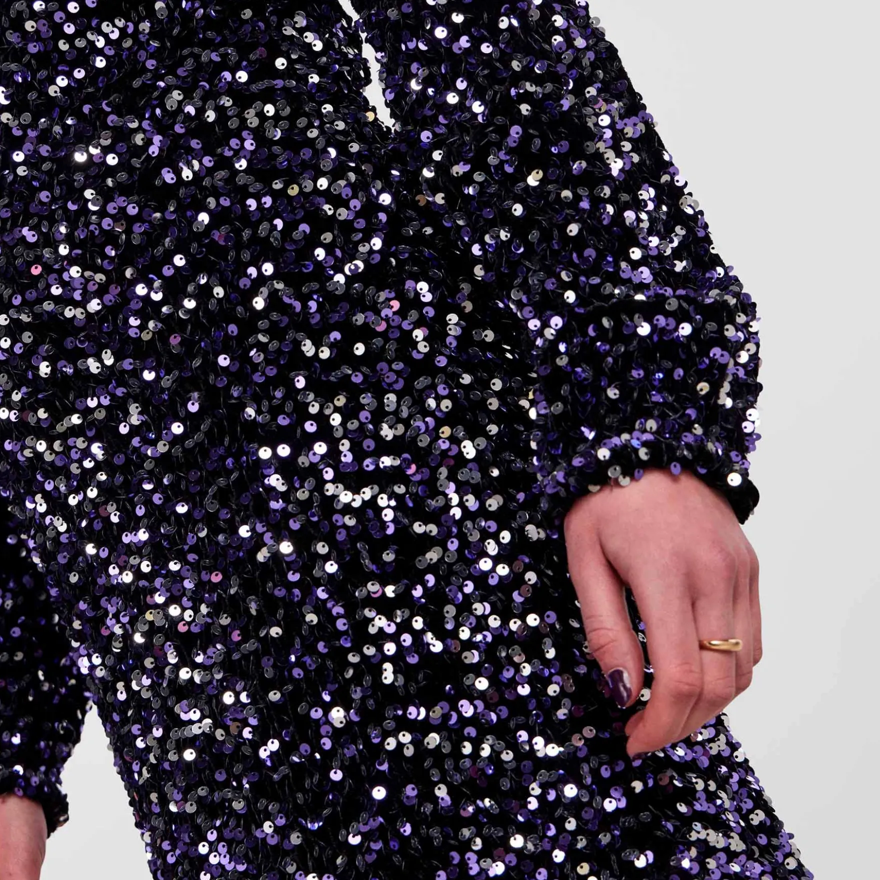 Pckam ls wrap dress