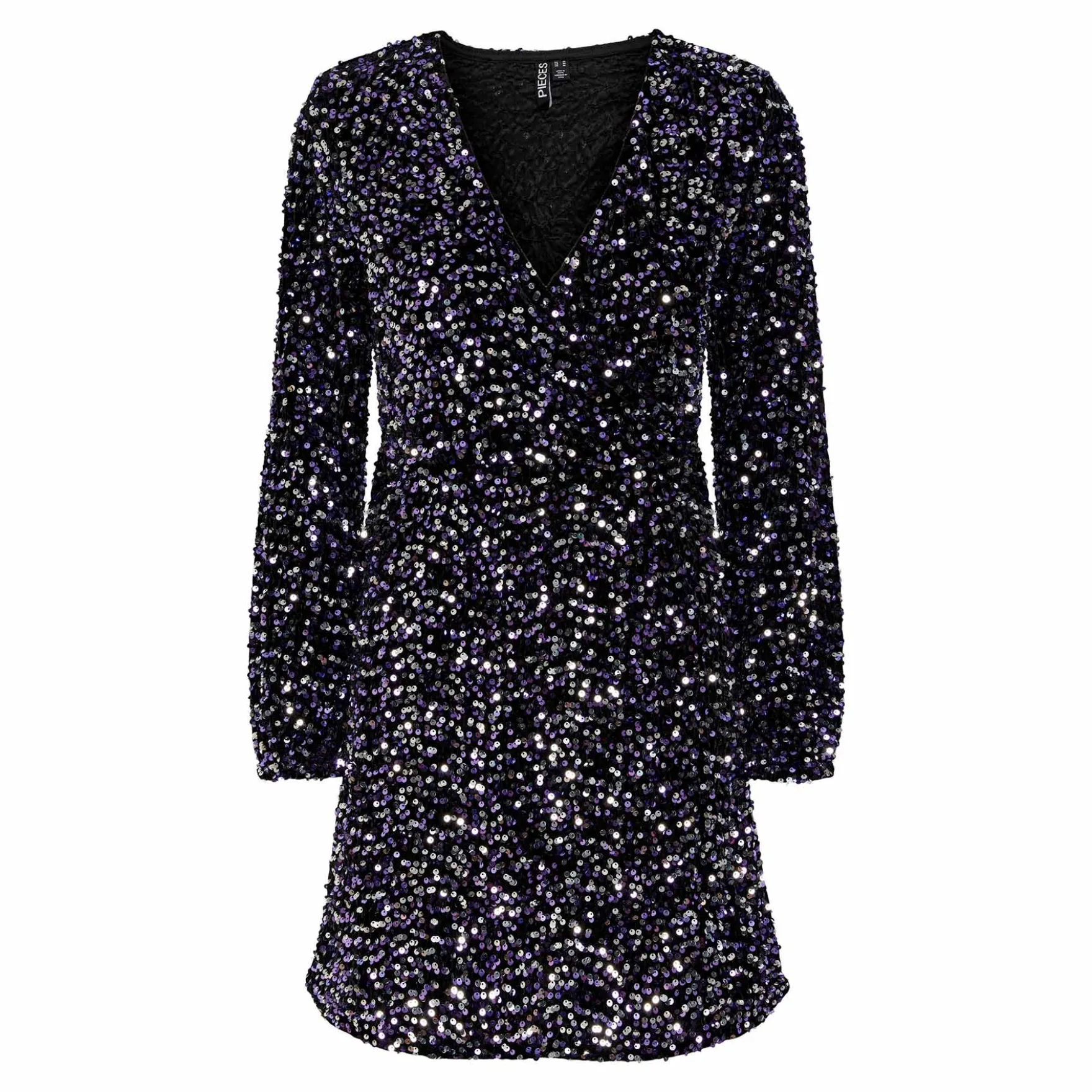 Pckam ls wrap dress