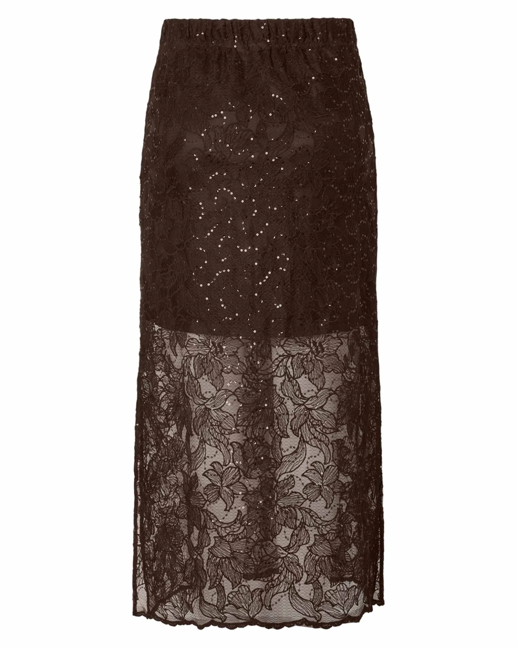 PCLOUISE HW MIDI SKIRT