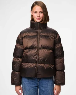 PCMILLA SHINY PUFFER JACKET
