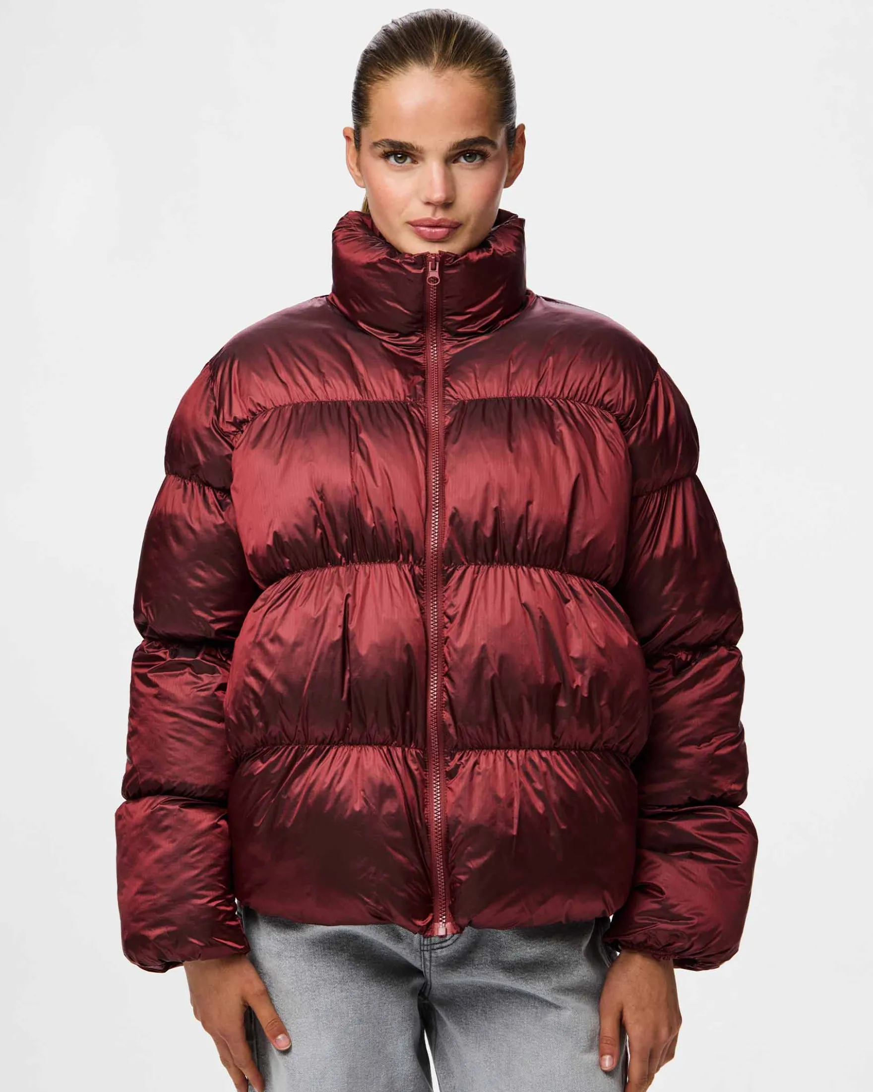 PCMILLA SHINY PUFFER JACKET