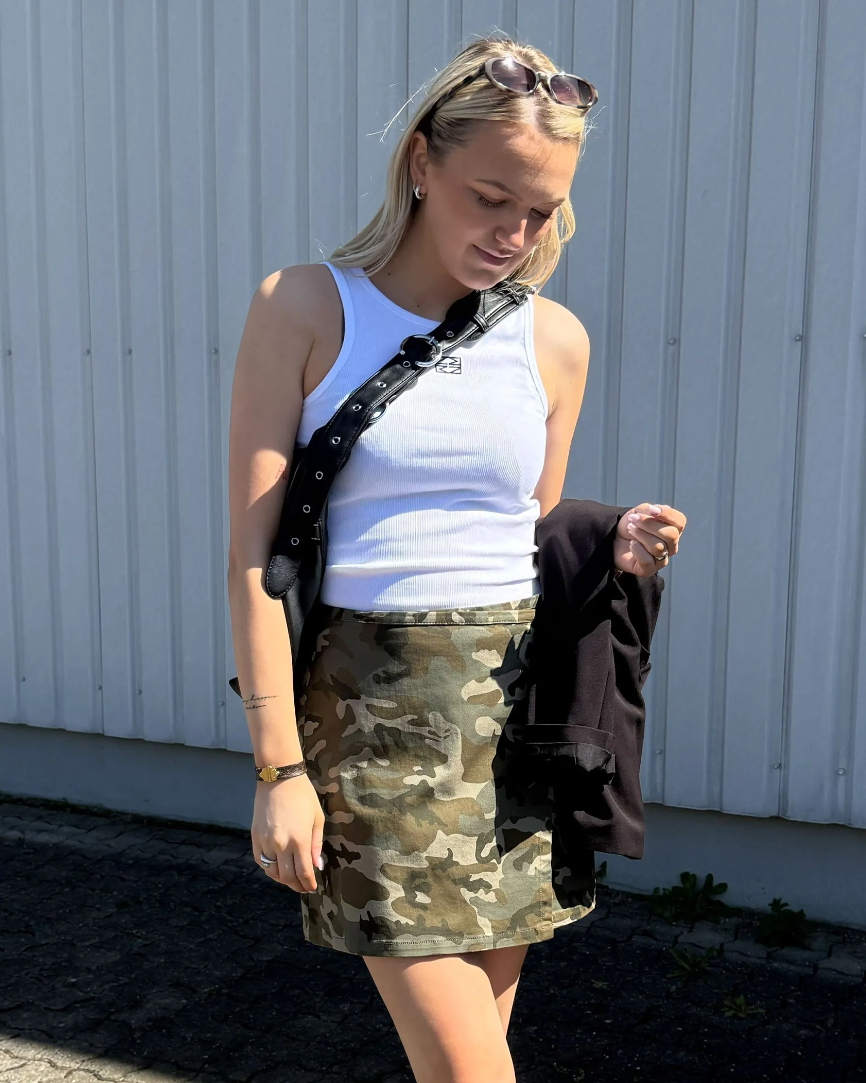 PCMIMMI WRAP SKIRT