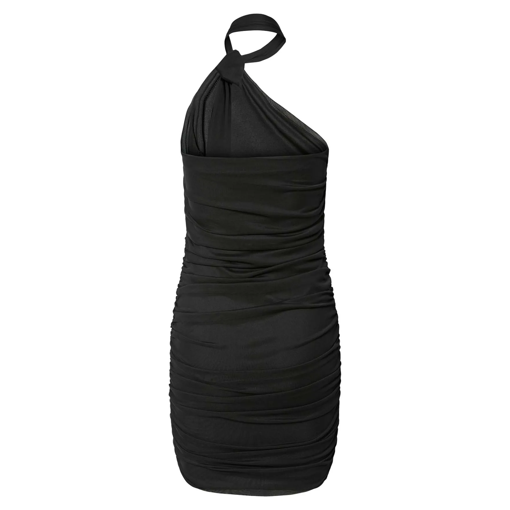 Pcnalle sl halterneck mesh dress