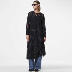 Pcnorinne ls midi dress
