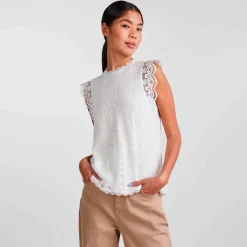 Pcolline sl lace top