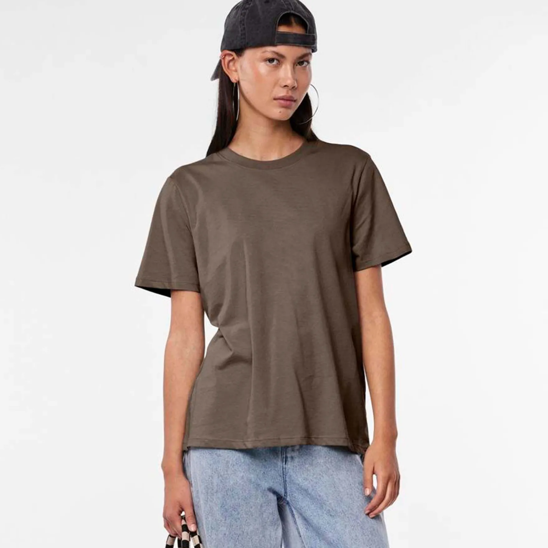 Pcria ss solid tee