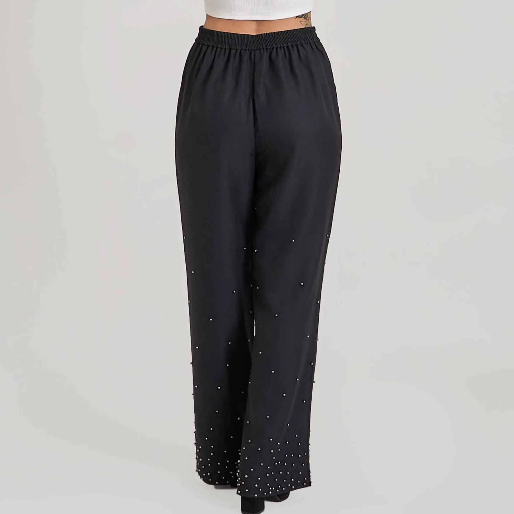 Pcru hw embelish pants
