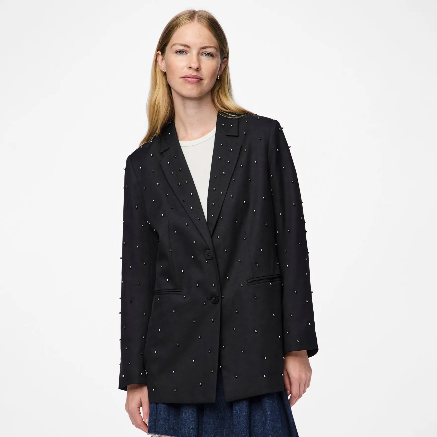 Pcru ls embelish blazer